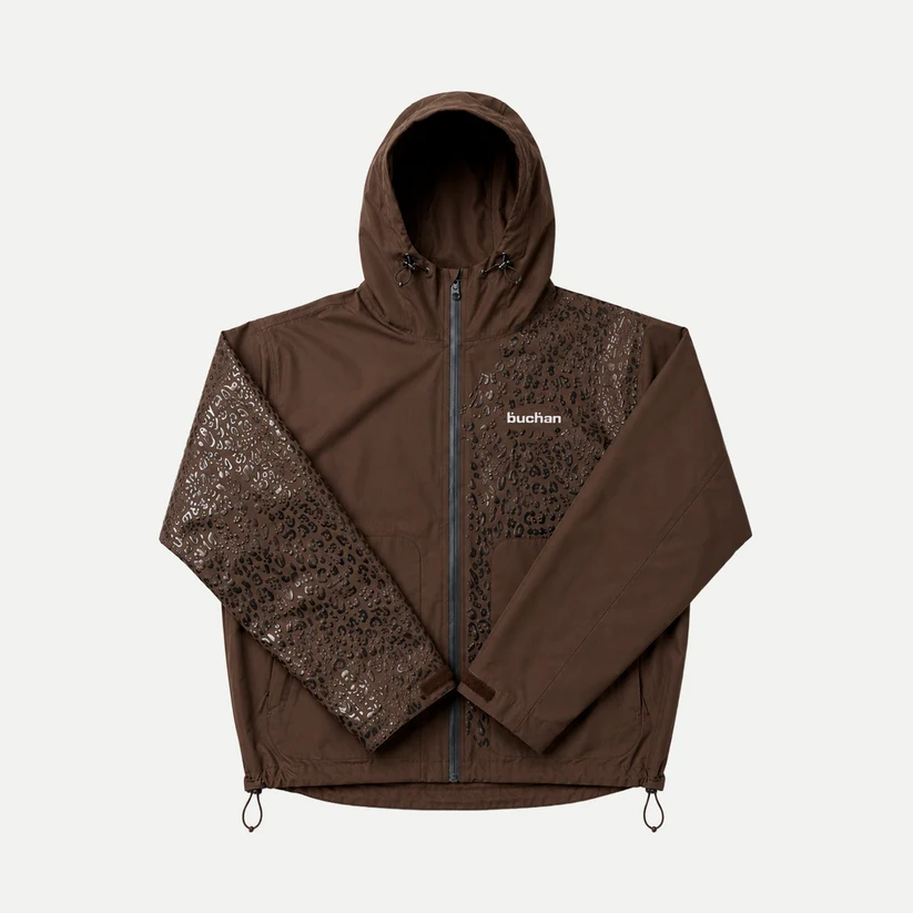 Water Reactive Cheetah Rain Jackets